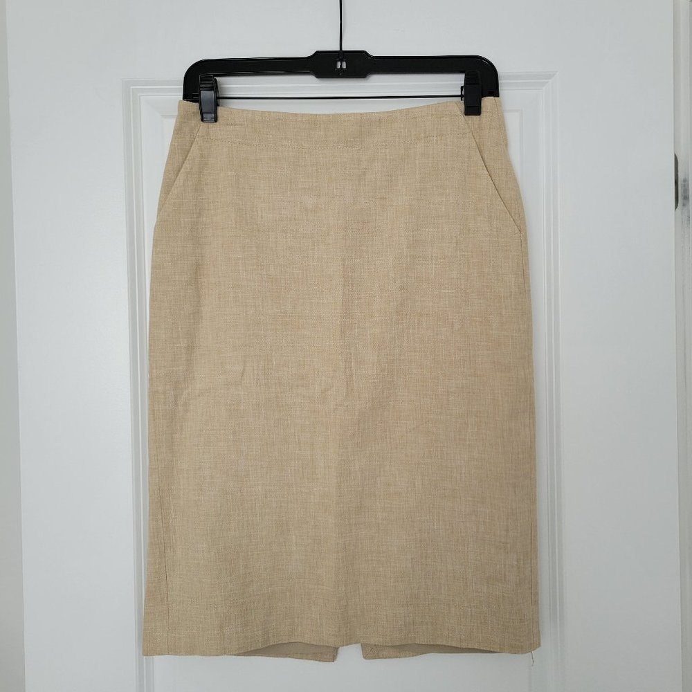 Banana Republic cotton linen skirt size 0